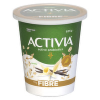 Activia - Probiotics Yogurt Source Of Fiber, Vanilla Flavour