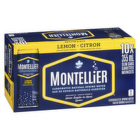 Montellier - Carbonated Natural Spring Water - Lemon