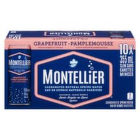 Montellier - Grapefruit Sparkling Water, 355 Millilitre