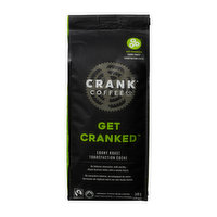 Crank - Get Cranked Whole Bean Coffee Organic, 340 Gram