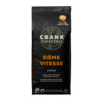 Crank - 5ieme Vitesse Whole Bean Coffee Organic, 340 Gram