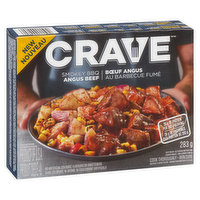 CRAVE - Smokey BBQ Angus Beef Frozen Meal, 283 Gram