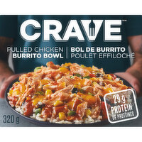 Crave - Bowl - Pulled Chicken Burrito, 320 Gram