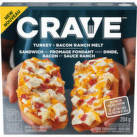 Crave - Turkey & Bacon Ranch Melt, 204 Gram