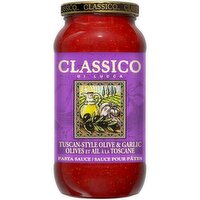 Classico - Di Lucca Tuscan Style Olive & Garlic Pasta Sauce, 650 Millilitre