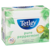 Tetley - Pure Peppermint Tea, 40 Each