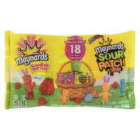 Maynards - Sour Patch Kids & Maynards Treat Size Halloween Candy 18 Pieces, 225 Gram