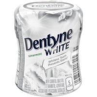 Dentyne - White Spearmint Bottle 60 Pieces, 60 Each