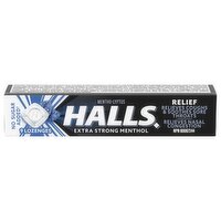 Halls - Cough Lozenges - Extra Strong Menthol NSA, 1 Each