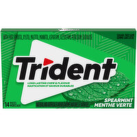 Trident - Spearmint Flavour Sugar Free Gum