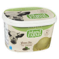 Island Farms - Classic Ice Cream- Green Tea, 1.65 Litre