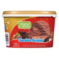 Island Farms - Premium Ice Cream Chocolate Hazelnut, 1.65 Litre