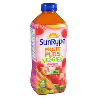 Sunrype - Fruit Plus Veggies Strawberry Banana Juice
