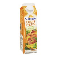SunRype - Fruit Plus Peach Mango, 900 Millilitre