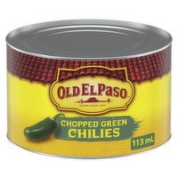 Old El Paso - Chopped Green Chilies, 113 Millilitre
