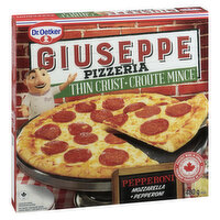 Dr. Oetker - Giuseppe Pizzeria Thin Crust Pepperoni Pizza, 480 Gram