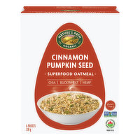 Nature's Path Nature's Path - Qia Superfood Gluten Free Oatmeal Cin Pump Seed., 6 Each