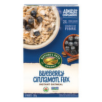 Nature's Path - Optimum Power Hot Oatmeal- Blueberry Cinnamon Flax, 8 Each