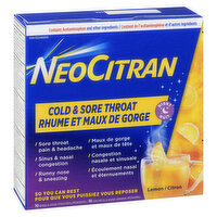 Neo Citran - Cold & Flu Night, 10 Each