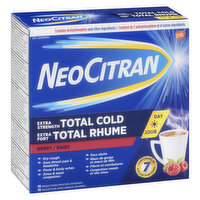 Neo Citran - Extra Strength Total Cold Non Drowsy - Berry, 10 Each