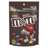 M&M's, Peanut Butter Milk Chocolate Candies, Bowl Size Bag, 400g