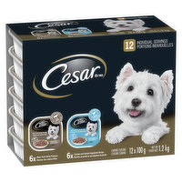 cesar - Slices Dog Food New York Strip & Braised Chicken