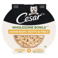 Cesar Cesar - Wholesome Bowls, Chicken, 85 Gram