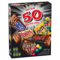 Mars - Fun Size Assorted Chocolate Bars, 50 Each