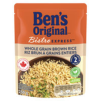 Ben's Original - BISTRO EXPRESS Whole Grain Brown Rice Side Dish