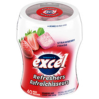 Excel - Refreshers Strawberry, 40 Each