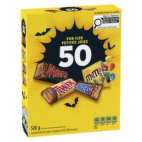 Mars - Fun Size Assorted Chocolate Candies, Halloween Variety 50 Pack