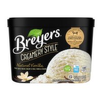 Breyers - Creamery Style Ice Cream - Natural Vanilla