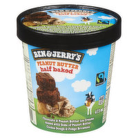 Ben & Jerry's - Peanut Butter Half Baked, 473 Millilitre