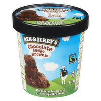 Ben & Jerry's - Chocolate Fudge Brownie Ice Cream, 473 Millilitre