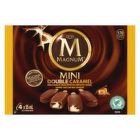 magnum - Mini Double Caramel Ice Cream Bars, 4 Each