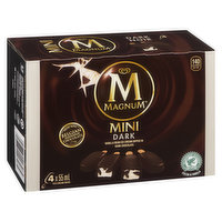 Magnum - Mini Dark Cocoa Ice Cream Bars, 4 Each