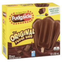 Fudgsicle - Original Fudge Bars, 12 Each