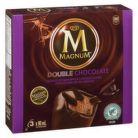 magnum - Double Chocolate Ice Cream Bars, 3 Each