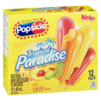 Popsicle - Ice Pops Tropical Paradise, 12 Each