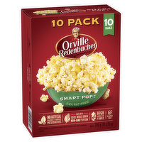 Orville Redenbacher's - Smart Pop Microwave Popcorn, Pack of 10 Bags