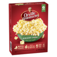 Orville Redenbacher's - Smart Pop Microwave Popcorn, Pack of 6 Bags, 6 Each