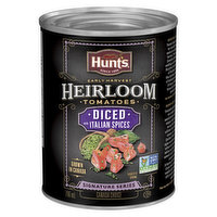 Hunts - Canned Diced Heirloom Tomatoes with Italian Spices, 796 Millilitre