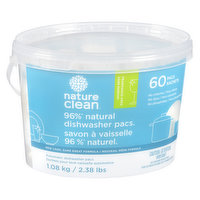 Nature Clean - Automatic Dishwasher Pacs Unscented
