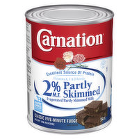 Nestle - Carnation Evaporated Milk, 2% Partly Skimmed Milk, 354 Millilitre