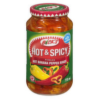 Bick's - Pickled Banana Pepper Rings - Hot & Spicy - Save-On-Foods