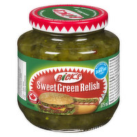 Bick's - Sweet Green Relish, 375 Millilitre