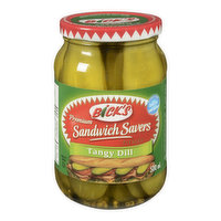 Bick's - Sandwich Savers Tangy Dill Pickles, 500 Millilitre