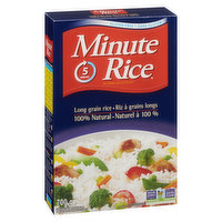 Minute Rice - Long Grain Instant White Rice.