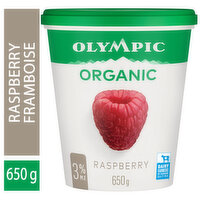 Olympic - Organic Yogurt 2.8% M.F. - Raspberry