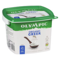 Olympic - Organic 3% Plain Greek Yogurt, 1.75 Kilogram